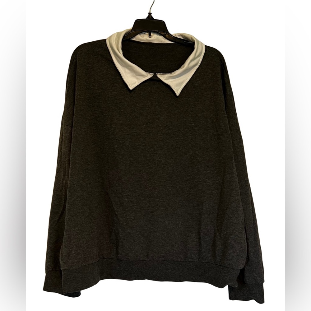 Collared Crewneck